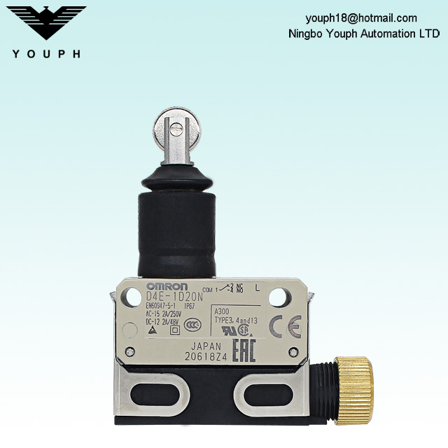 Omron D4E-1D20N Interruptor de terminal moldeado de interruptor sellado pequeño