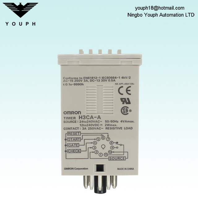 Omron H3CA-8 H3CA-A H3CA-8H Temporizador de estado sólido