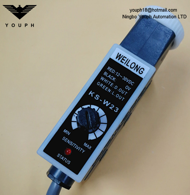 Sensor de marca de color Weilong KS-W23