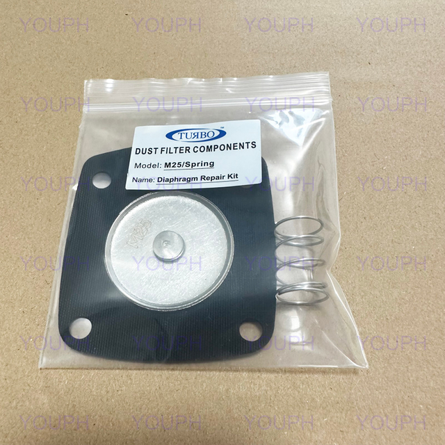 Válvula de pulso Turbo M25 FP25 FM25 DP25 DM20 1 'Kit de reparación de diafragma