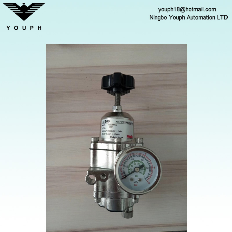 Tissin TS305 TS305NS TS305NS0 TS305NS1 Regulador de filtro de aire de acero inoxidable 316