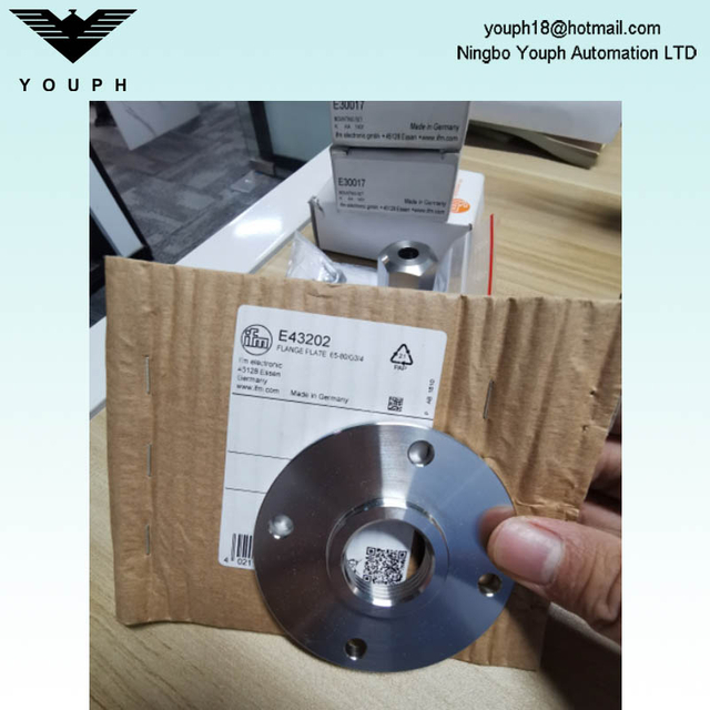 IFM E43202 Placa de brida 65-80/G3/4 Sensor de nivel