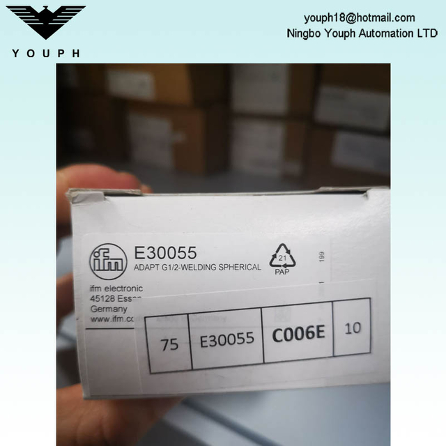 Adaptador de soldadura IFM E30055 para sensor de proceso