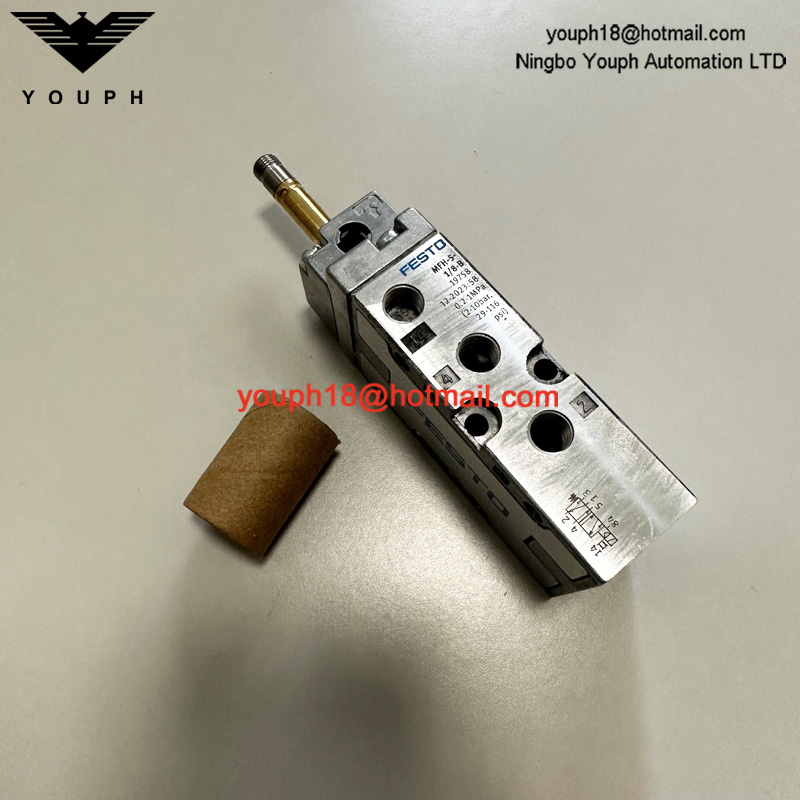 Festo MFH-5-1/8-B 19758 G1/8 5/2 válvula de tigre de válvula 2000 Válvula solenoide
