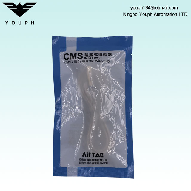 Airtac CMSG-020 2 alambres IP65 con sensor de láminas CMS CMS de 2M Cable