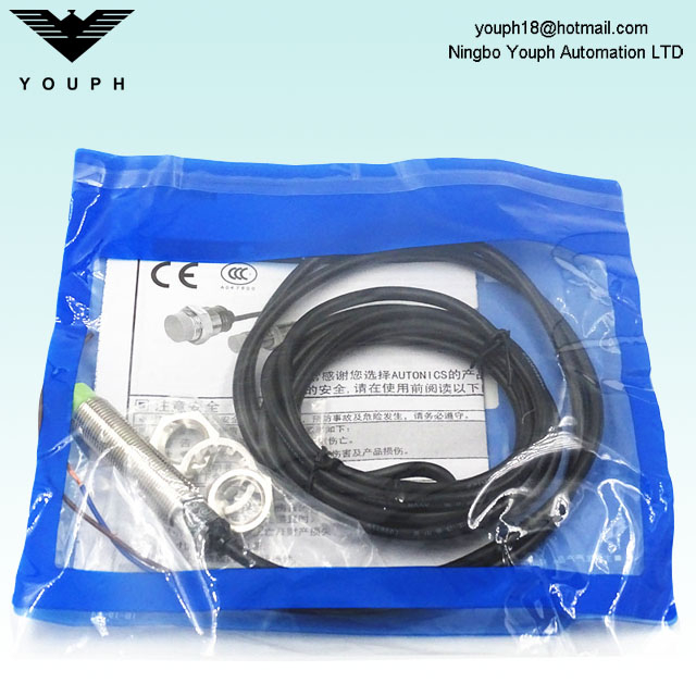 Autonics PR12-2AO PR12-2AC AC 2 Tipo de alambre Interruptor de proximidad de corriente alterna