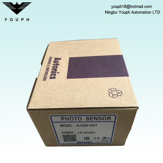 Autonics BJG30-DDT BJ Serie infrarroja Sensor fotoeléctrico reflectante difuso LED