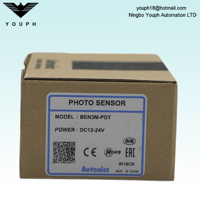 Autonics Ben3m-PDT Retrorlectivo con interruptor de proximidad del filtro de polarización