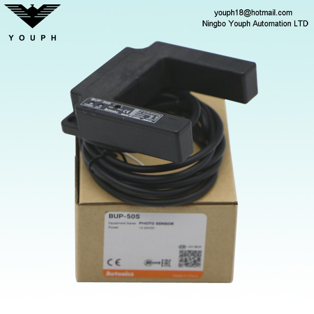 Autonics bup-50s sensor en forma de U sensor fotográfico de haz