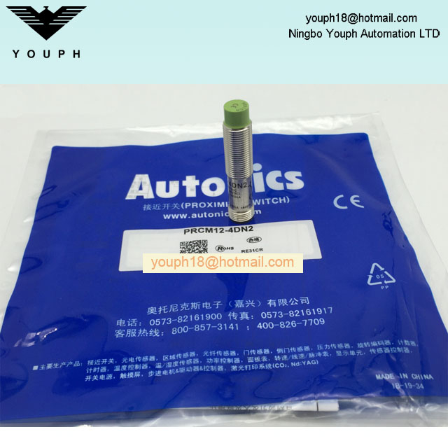 Autonics PRCM12-4DN2 PRCM12-4DP2 Serie PRCM Cilíndrica Tipo de conector Sensor de proximidad
