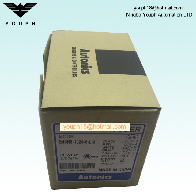 Autonics E40H8-1024-6-L-5 E40H Serie Coder rotativo incremental