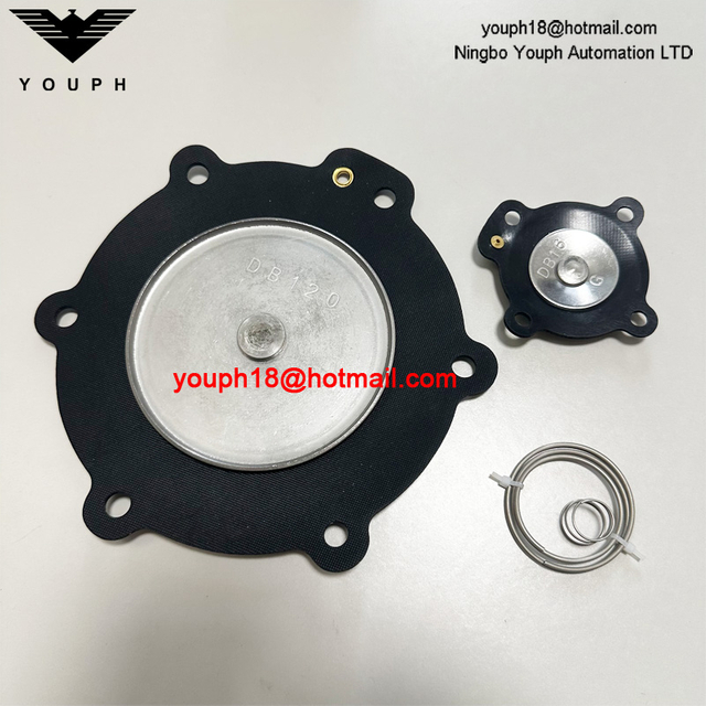 DB120 DB16 Válvula solenoide de pulso VEM220 VNP220 VEM420 VNP420 Kit de reparación de diafragma de 2.5 pulgadas