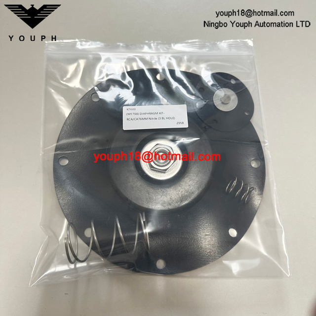 Goyen K7600 M1798 RCA76MM CA76MM 3 'Nitrilo 3 BL HOJO BUNA DIAFRAGM Kit de reparación