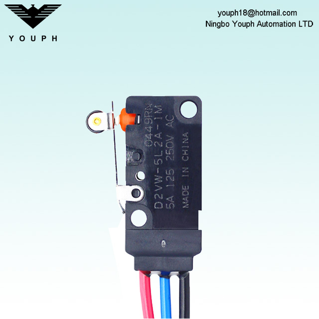Omron D2VW-5L2A-1M D2VW-5L1-1M IP67 Miniatura sellada Interruptor