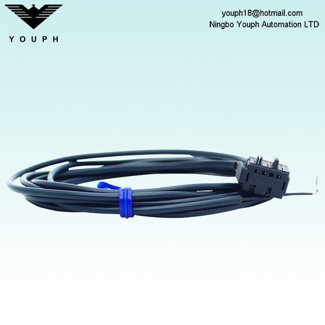 Omron E3X-CN12 2M Amplificador de fibra simple de cable