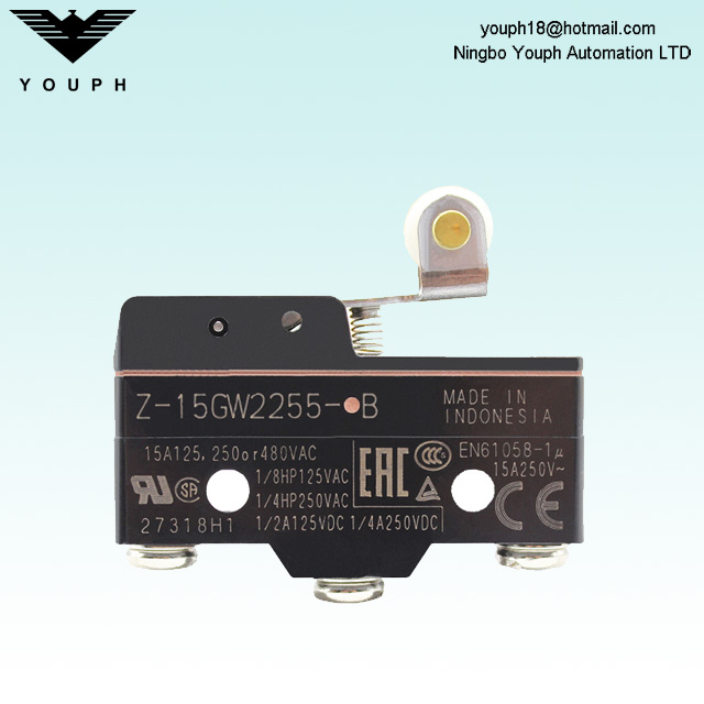 Omron Z-15GW2255-B Micro Limit Switch