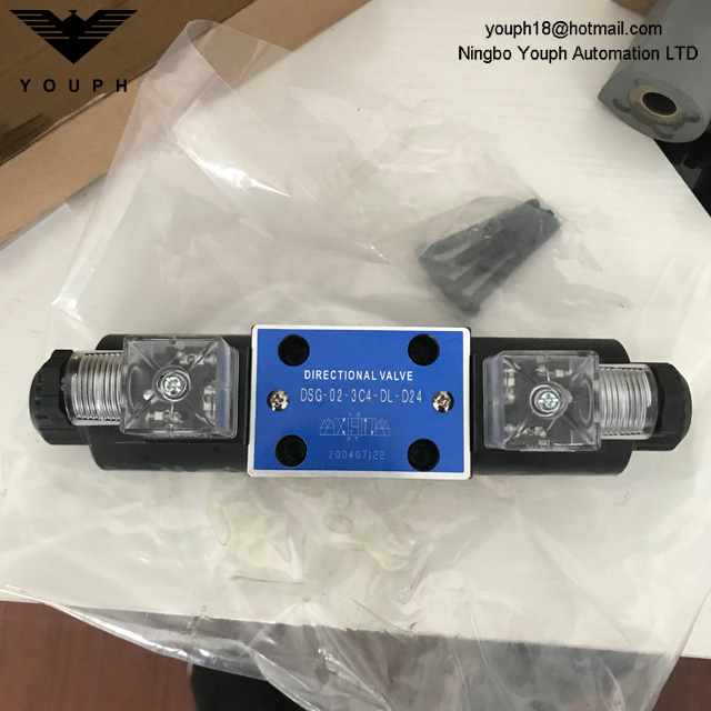 DSG-02-3C4-AC220-DL DSG-02-3C4-DL-D24 Válvula solenoide hidráulica