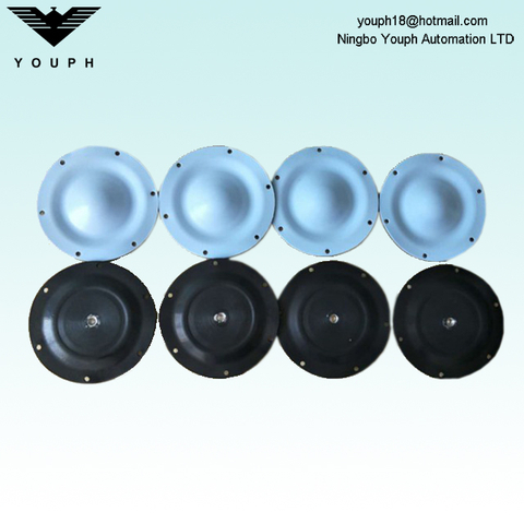 DM15 DM20 Dellmeco 6 Agujados de montaje EP/C PTFE DIAFRAGM Diámetro exterior 144 mm