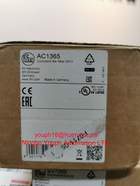 IFM Electronic AC1365 As-Interface Profibus DP Gateway con PLC Controllere M4 1MSTR DPV1
