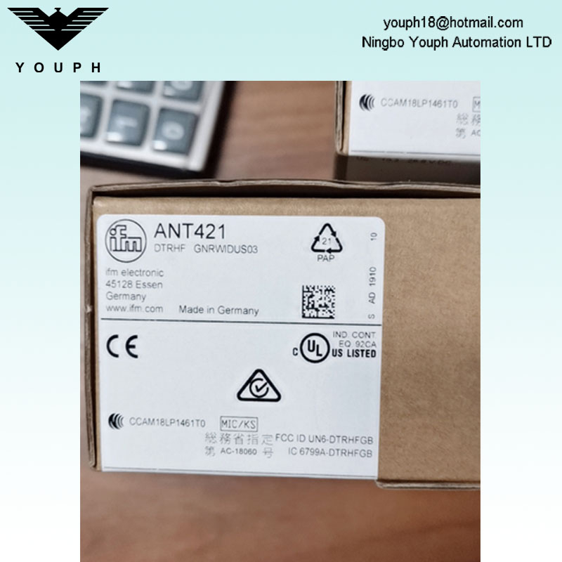 IFM ANT421 Etiquetas de identificación HF RFID Leer Cabeza de escritura 