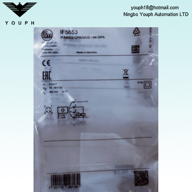 IFM IF5653 IFA4002-CPKG/US-104-DPA Sensor inductivo
