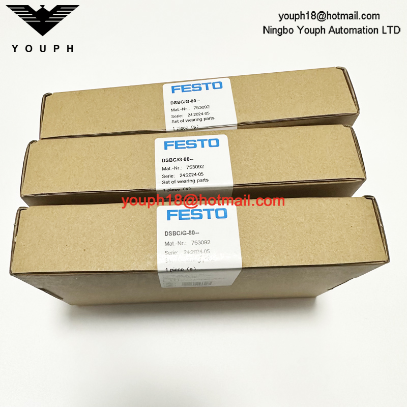 Festo DSBC/G-80-- 753092 DSBC-80 SELA DE CILINDRO Juego de piezas de uso