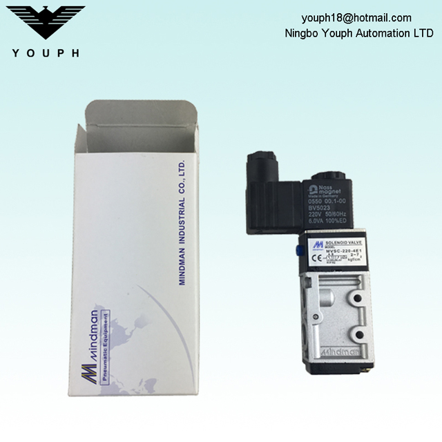 Válvula solenoide de la serie MVSC-220-4E1 Mindman MVSC