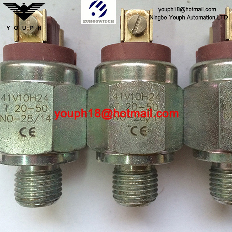 EuroSwitch 41V10H22 41V10H23 41V10H24 INTERRUPTOR DE PRESIÓN DE DIAFRAGMO