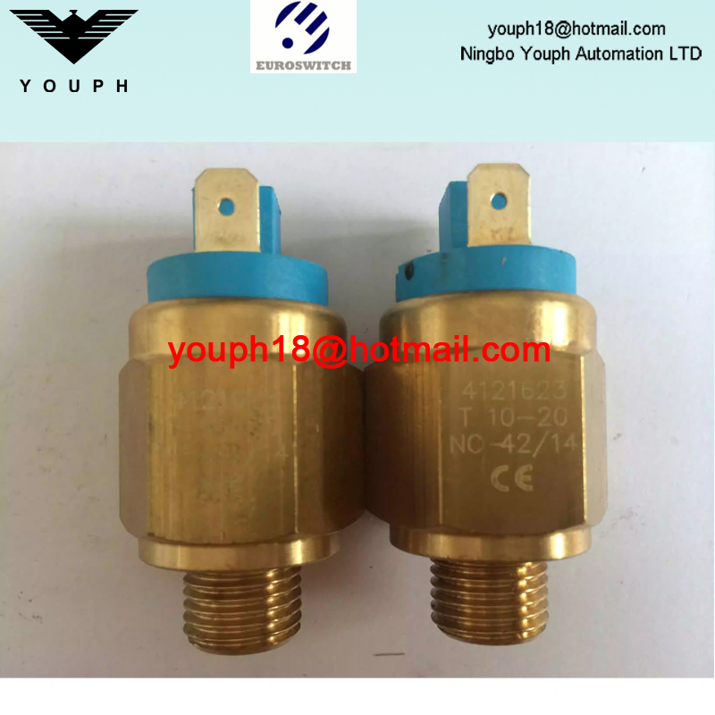 Italia EuroSwitch 4121623 4121120 4121122 0,5 A / 48 V Interruptor de presión de diafragma