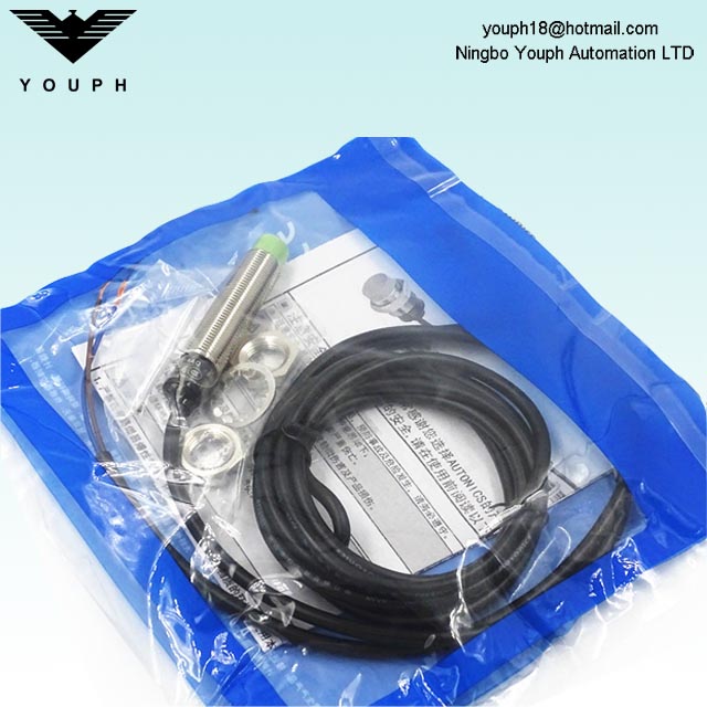 Autonics PR12-2AO PR12-2AC AC 2 Tipo de alambre Interruptor de proximidad de corriente alterna