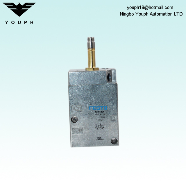 Festo MFH-3-1/4 9964 N723 Válvula solenoide de 3/2 vías Válvula neumática clásica