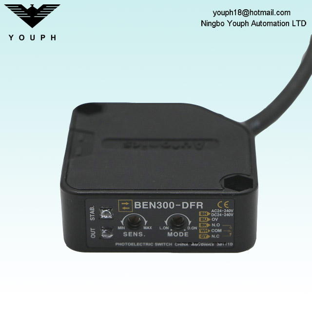 Autonics Ben300-DFR Difuse el interruptor de proximidad reflectante