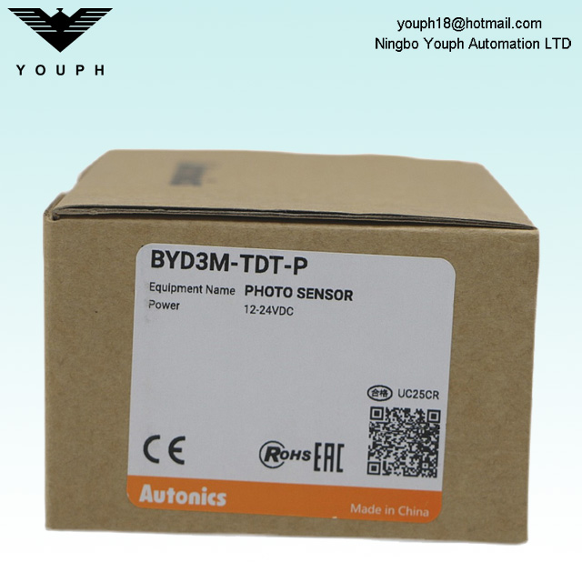 Autonics BYD3M-TDT-P Vige de paso NPN Abrir sensor de fotos de salida del colector
