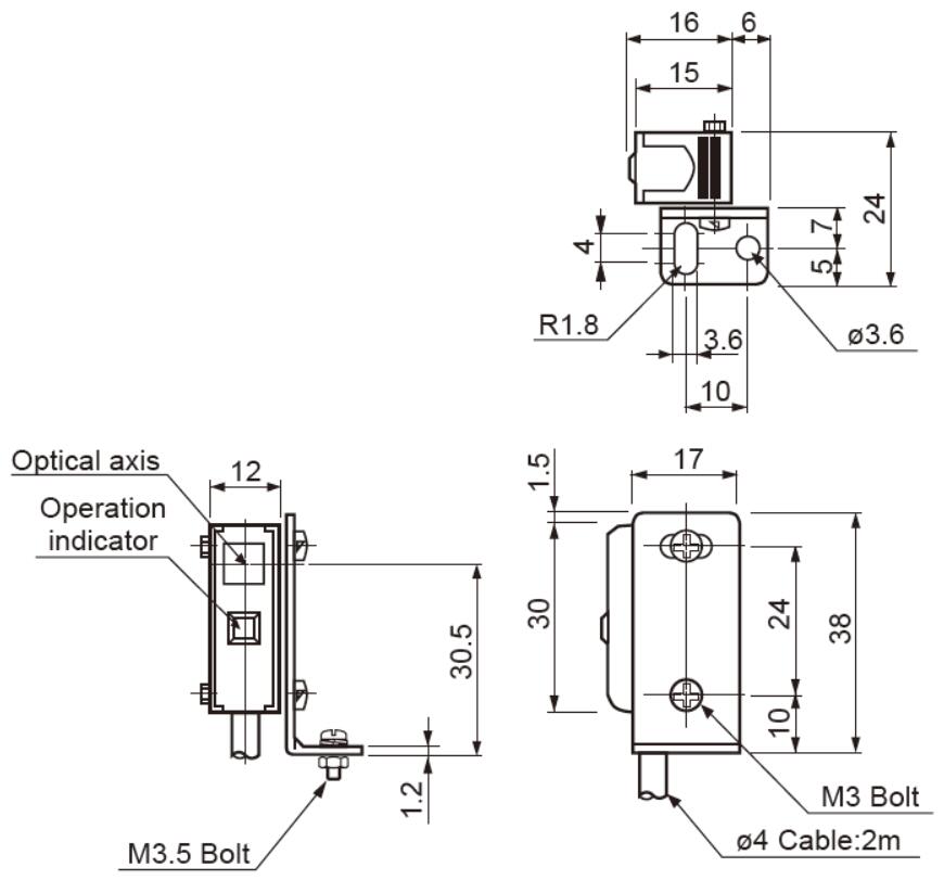 Dimensión BYS500-TDT