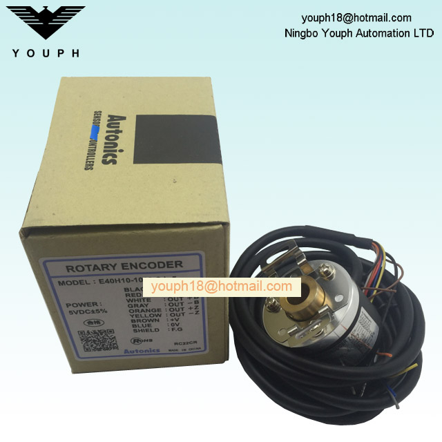 Autonics E40H10-1000-6-L-5 Codador rotativo incremental