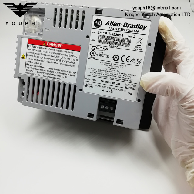 Rockwell Allen-Bradley AB 22711P-T6M20D8 6 'Terminal gráfico View más 600