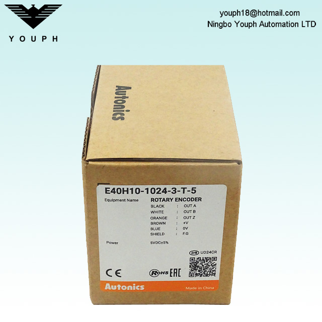 Autonics E40H10-1024-3-T-5 Codador rotativo incremental