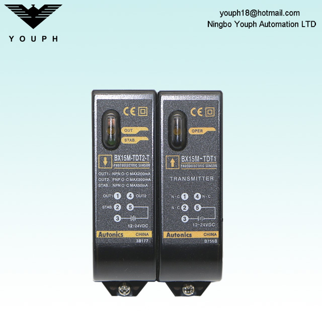 Autonics BX15M-TDT BX15M-TDT-T ABAJO DE ABAJO Sensor fotoeléctrico de potencia
