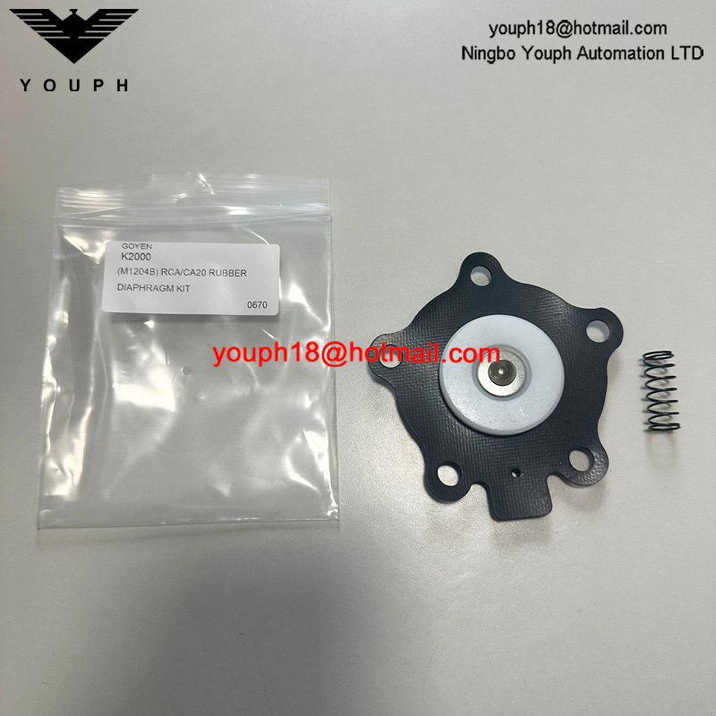 Goyen K2000 M1204B CA20T RCA20T Pulse Jet Válvula Nylon Asiento Diafragma de reparación Kit