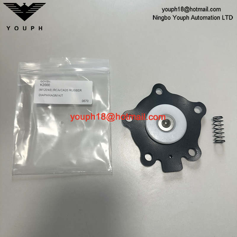 Goyen K2000 M1204B CA20T RCA20T Pulse Jet Válvula Nylon Asiento Diafragma de reparación Kit