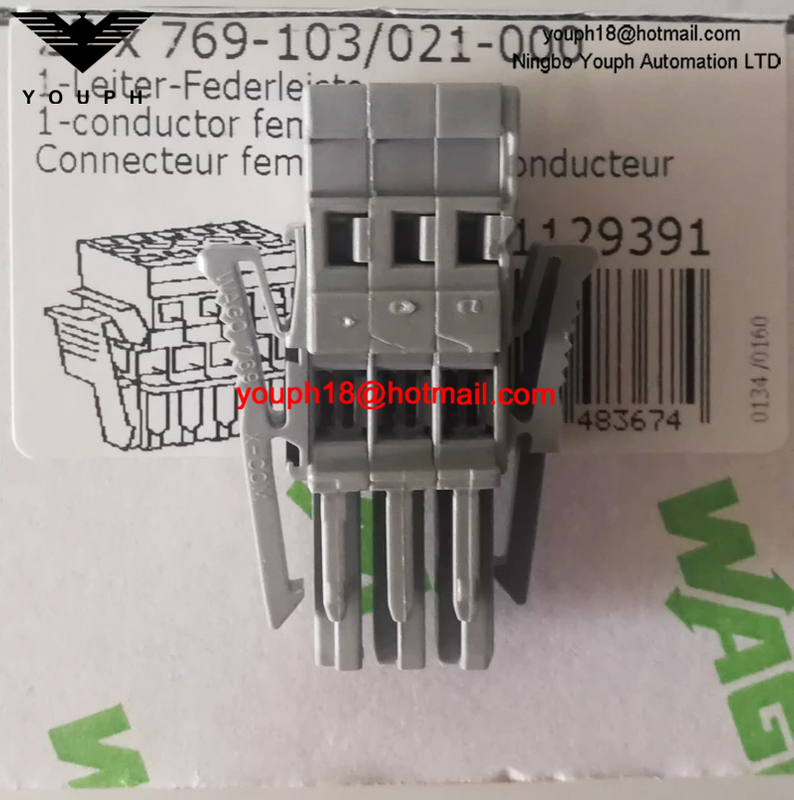 Alemania WAGO 769-103/021-000 1 Conector de orificio de 3 polos de línea 3