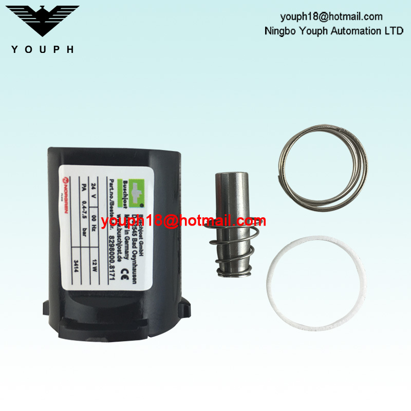 Válvula de chorro de pulso de Norgren 8296800.8171 8392900.8171 Bobina solenoide del émbolo 8171