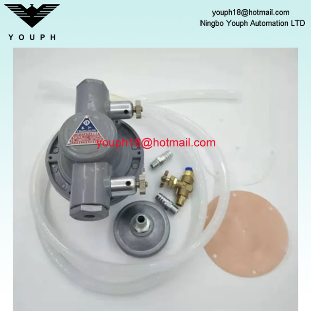 Changjiang QDM-CJ601S Máquina de impresión en color Glue Máquina de pegamento Corrosión Resistente a la bomba neumática de diafragma resistente a la corrosión 