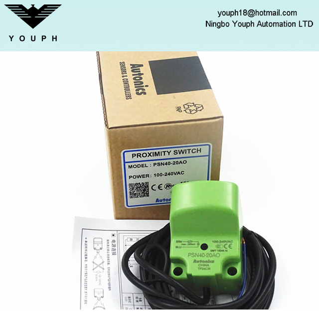 Autonics PSN40-20AO sin interruptor de proximidad
