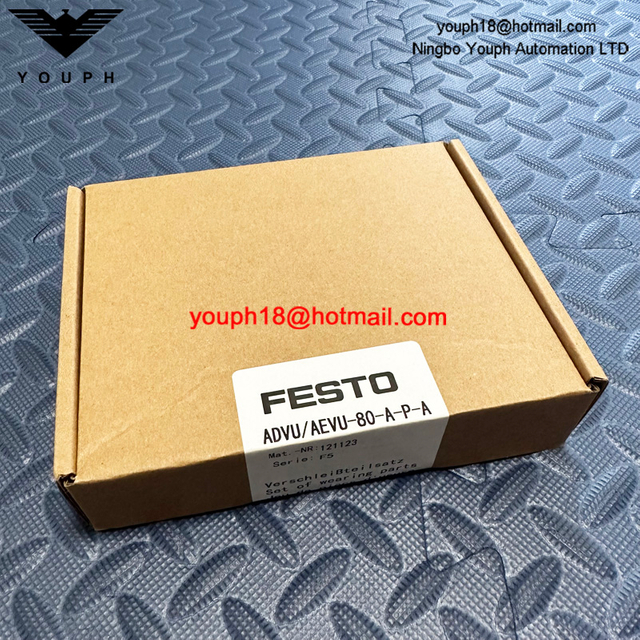 Festo Advu/Aevu- 80-A-PA 121123 Conjunto de cilindros Advu de piezas de uso