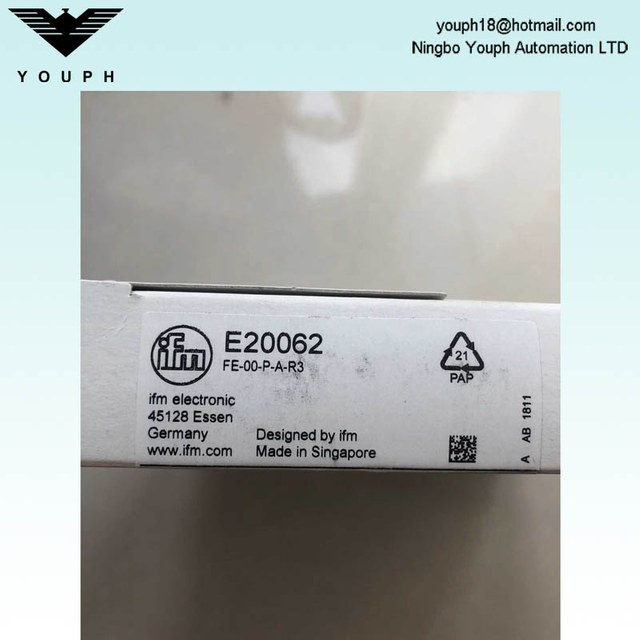 IFM E20062 Fe-00-PA-R3 Sensor de haz de fibra óptica