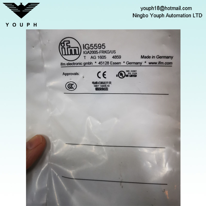 IFM IG5595 IGA2005-frkg/US Sensor inductivo