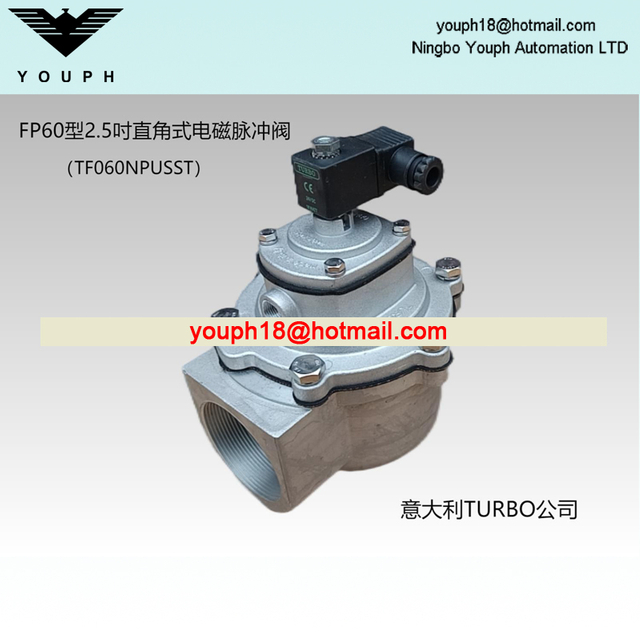 Italia Turbo FP60 TF060NPUSST 2,5 'VÁLVULA de pulso de diafragma roscado