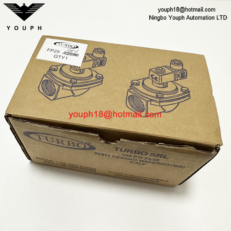Italia Turbo FP25 TF025NPMSST G1 F serie DN25 VÁLVULA de pulso roscada